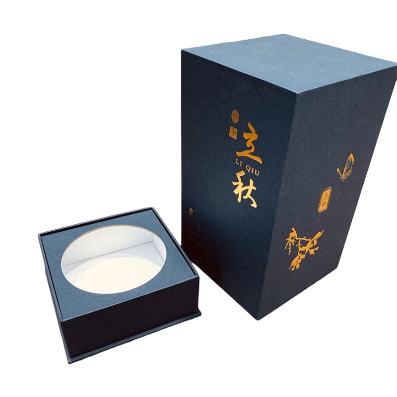 Custom Printed Empty Tea Set Gift Box Chinese Cardboard Tea Packaging Box For Tea