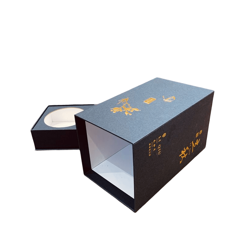 Custom Printed Empty Tea Set Gift Box Chinese Cardboard Tea Packaging Box For Tea