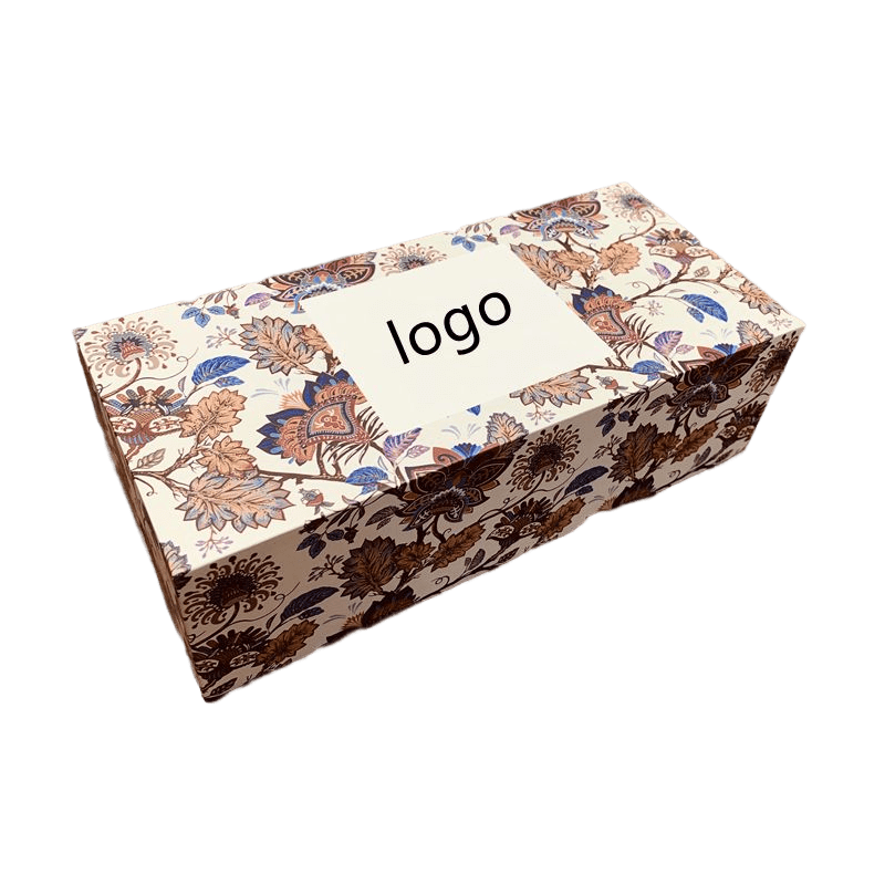 Custom Logo Rigid Case Cardboard Packaging Lid And Base Rigid Paper Gift Box