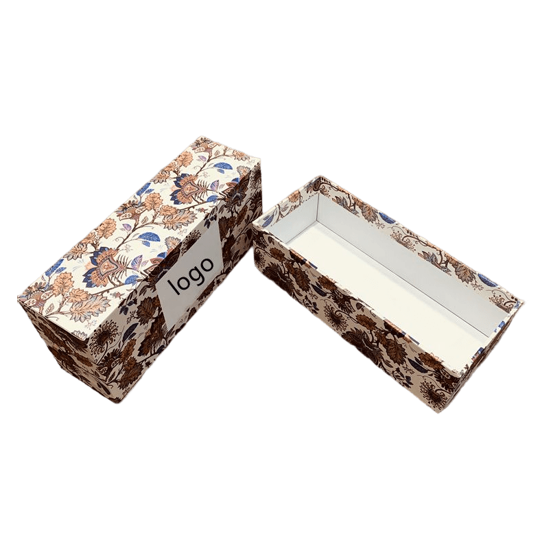 Custom Logo Rigid Case Cardboard Packaging Lid And Base Rigid Paper Gift Box