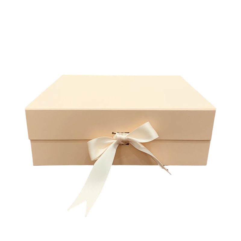 Custom Pink Shipping Boxes Gift Box Magnetic Ribbon Flat Fold Cardboard Gift Box For Clothes Shoes