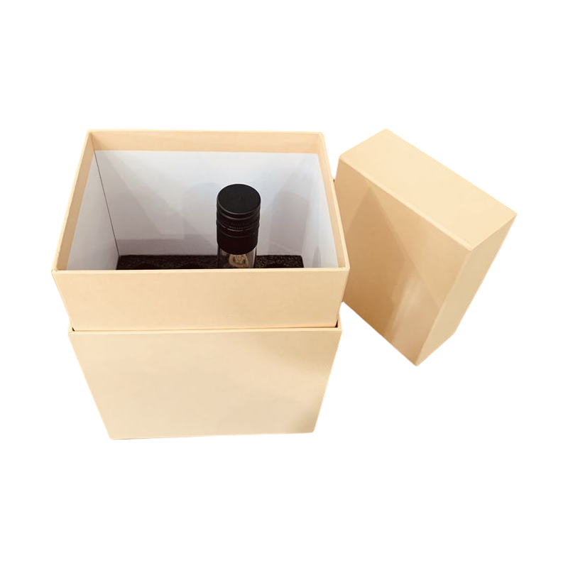 Custom Essential Oil Oral Liquid Glass Flask Test Tube Luxury Packing Gift Paper Box