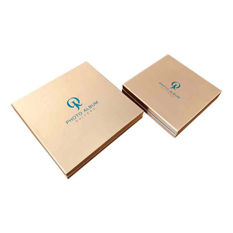 Wholesale Custom Printing Fancy Rigid Cardboard Photo Album Gift Boxes Packaging Box With Lid