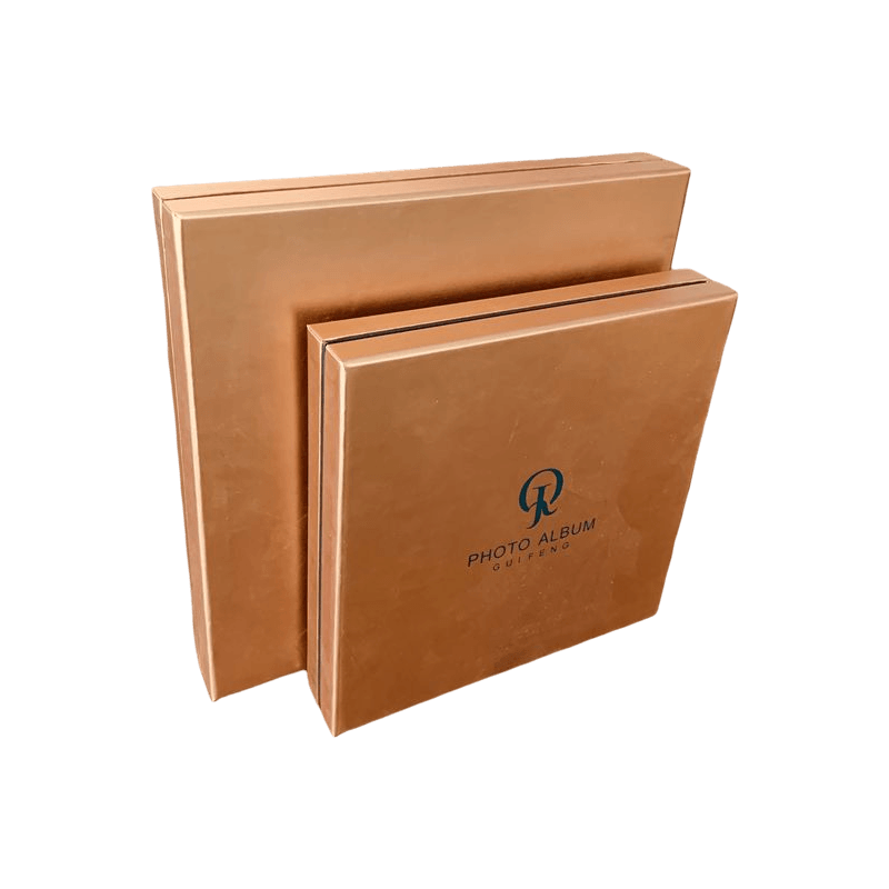 Wholesale Custom Printing Fancy Rigid Cardboard Photo Album Gift Boxes Packaging Box With Lid