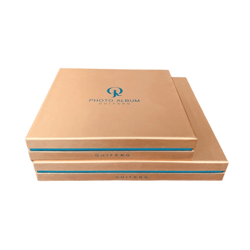 Wholesale Custom Printing Fancy Rigid Cardboard Photo Album Gift Boxes Packaging Box With Lid