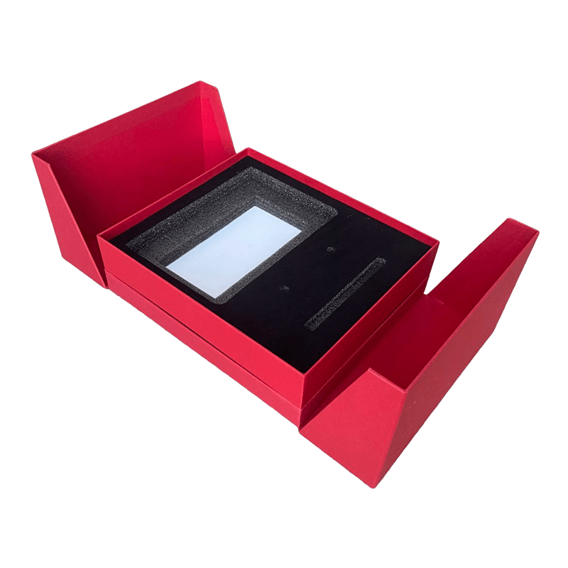 Custom Book Pen Packaging Set Office Supplies Gift Box Double Door Double Layer Gift Box