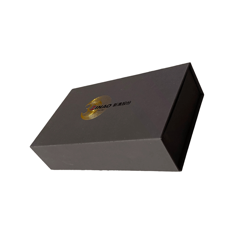 Custom packaging gift box Book Shape Black Magnetic box Kraft paper Jewelry box