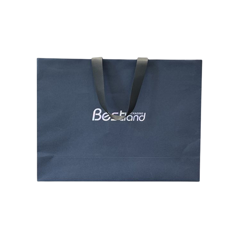 Custom Logo Luxury Paper Bags With Handles Gift Packaging Promotional Shopping Bags