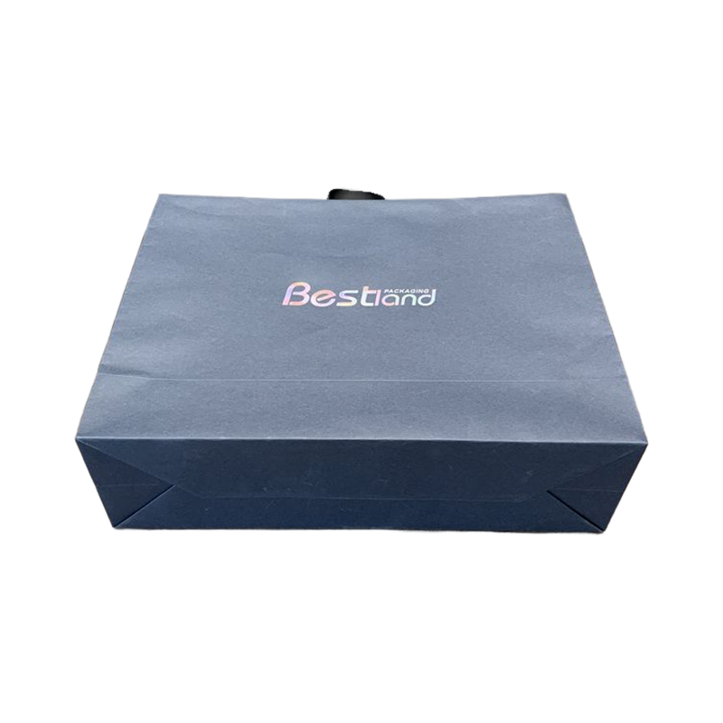 Custom Logo Luxury Paper Bags With Handles Gift Packaging Promotional Shopping Bags