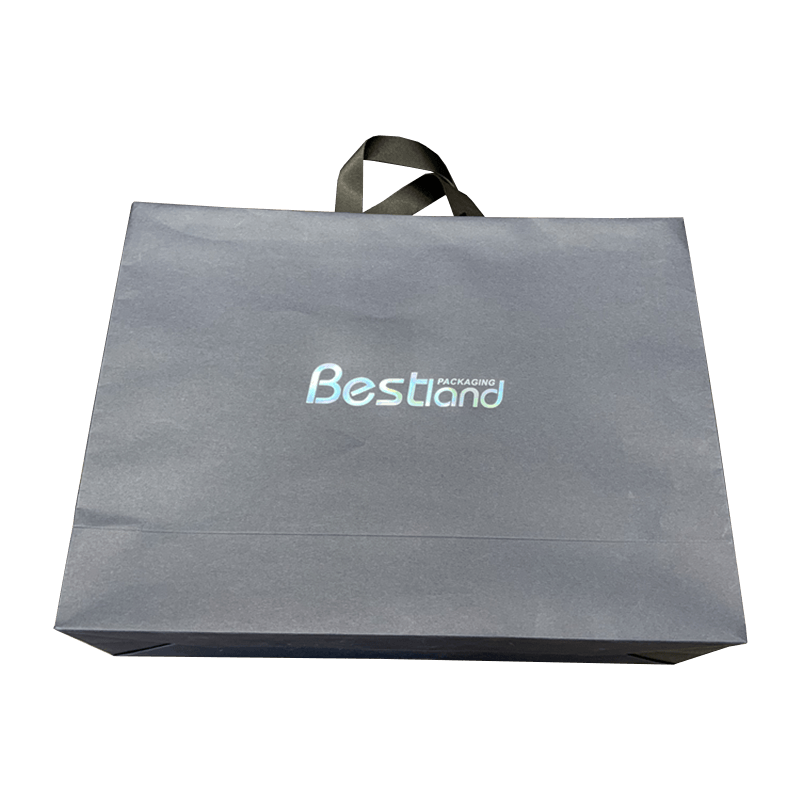 Custom Logo Luxury Paper Bags With Handles Gift Packaging Promotional Shopping Bags