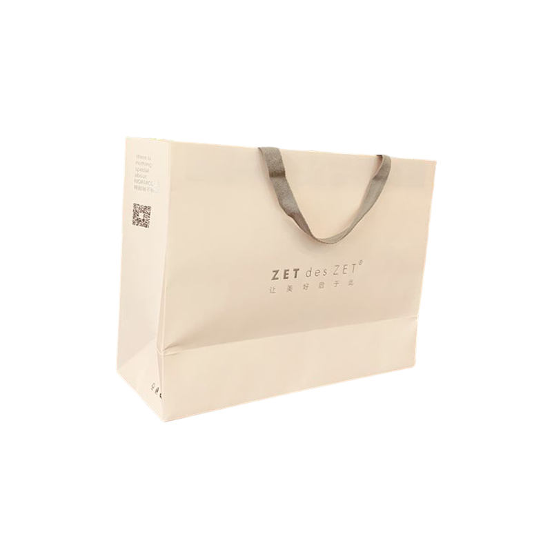 Wholesale Custom Printed Your Own Logo Packaging Gift Shopping Paper Bag With Handles