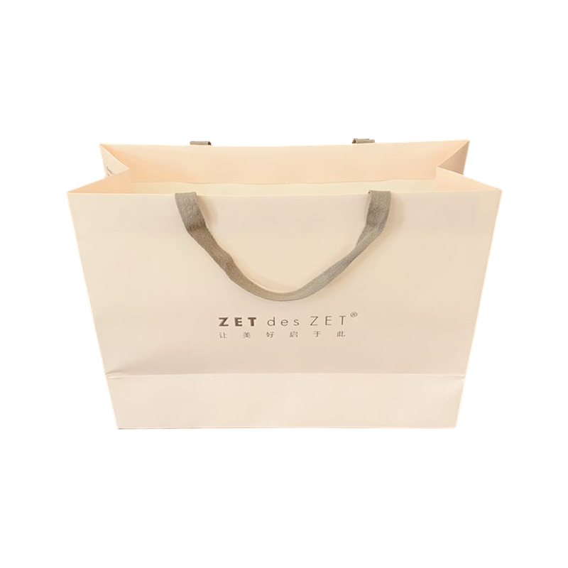 Wholesale Custom Printed Your Own Logo Packaging Gift Shopping Paper Bag With Handles