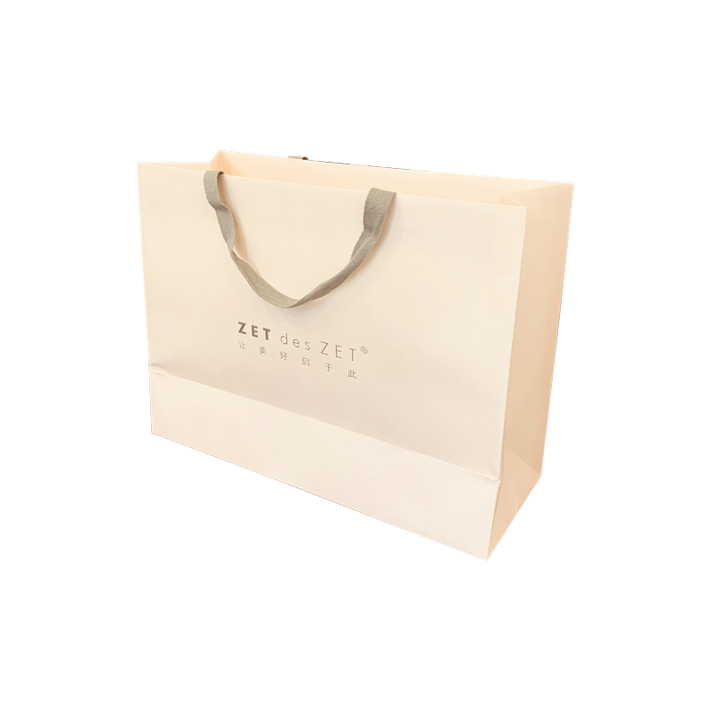 Wholesale Custom Printed Your Own Logo Packaging Gift Shopping Paper Bag With Handles