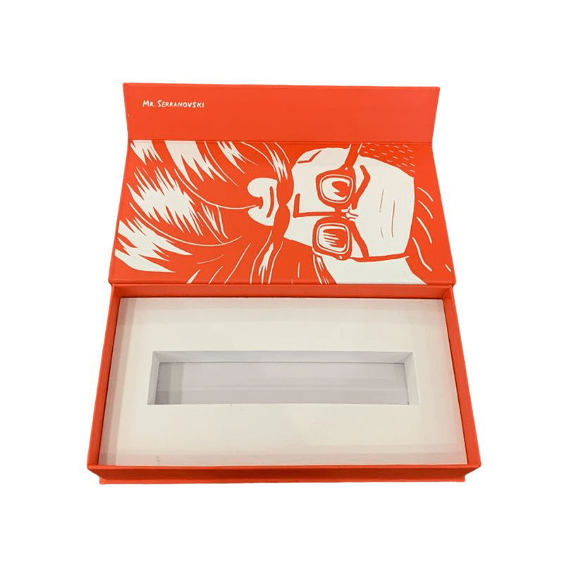 Luxury Custom Cardboard Cosmetics Magnetic Flap Packaging Gift Box Pen Packaging Box