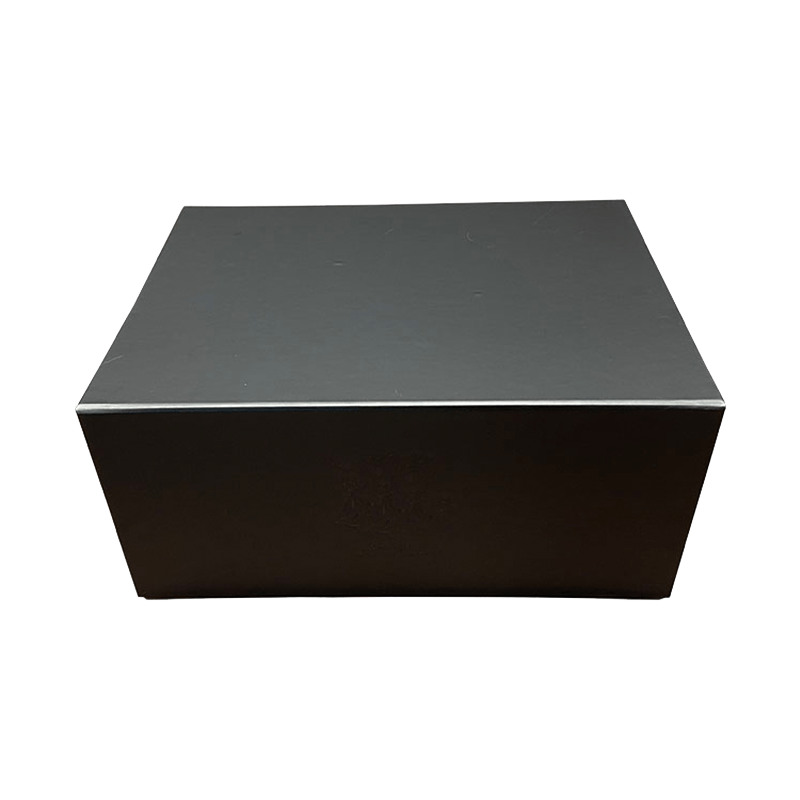 Custom Logo Luxury Flat Fold Cardboard Gift Box Packaging Large Black Cardboard Boxes For Clothing