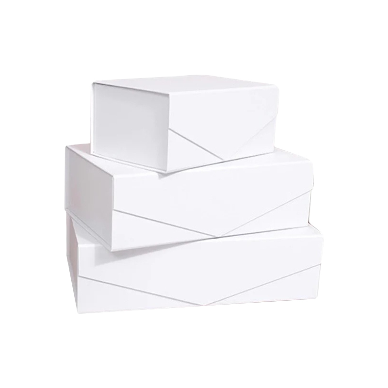 White folding carton