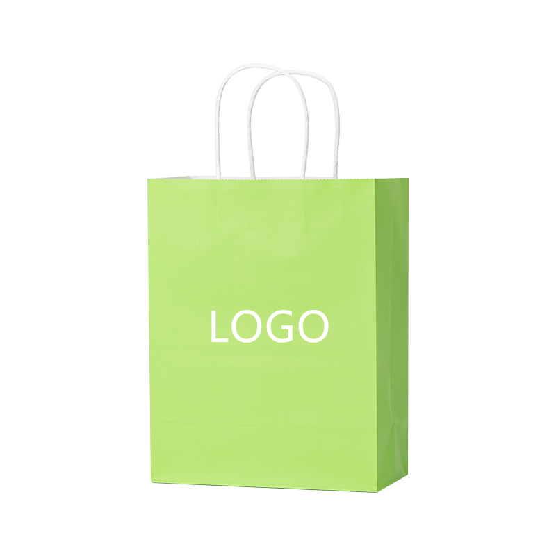 Custom Kraft Paper Bags Milk Tea Takeaway Packaging Tote Bags Gift Packaging Shopping Bags With Logo