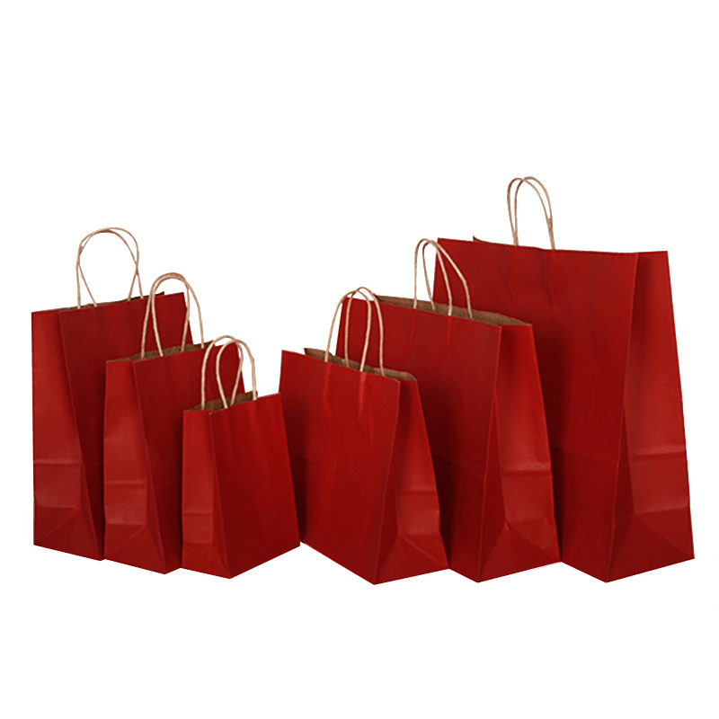 Hot sales cheap kraft paper bag custom logo eco friendly gift kraft paper shopping bag