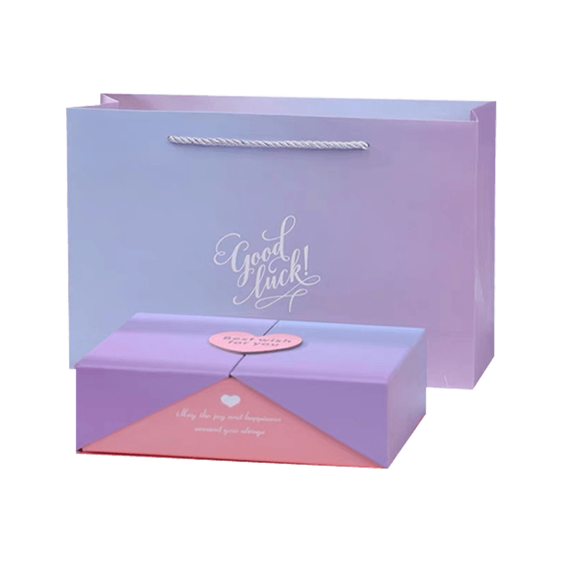 Wholesale Christmas Gift Box Custom Wedding Double Door Opening Box Cosmetic Perfume Packaging Paper Box